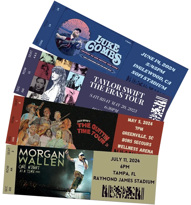 Top Event Tickets Designers Top Event Tickets Designers